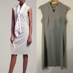 MM Lafleur Gray Mini Dress